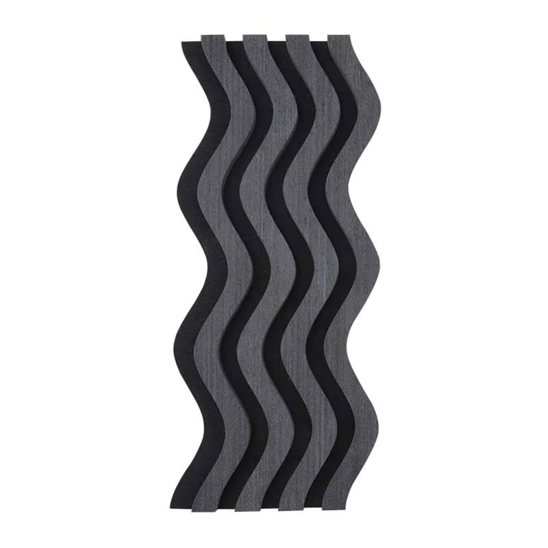 3D aaltoilevat akustiset seinäpaneelit
