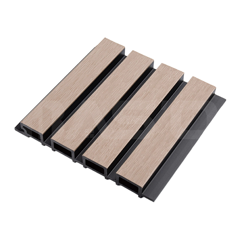 Kaksivärinen koekstruusiokomposiittiseinäpaneeli 219 mm x 26 mm